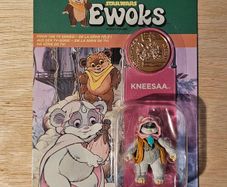 Star Wars Kneesaa Ewok 3.75 " Scale (Unpunctured) New & Unopened