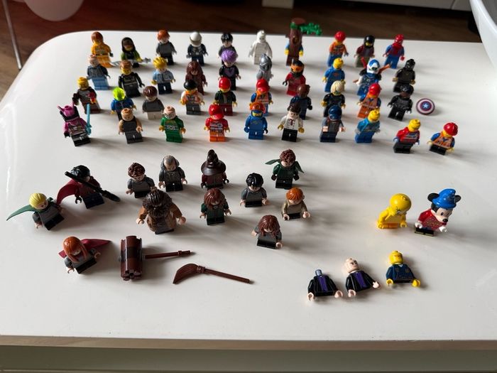 LEGO Minifigure Mega Bundle - 50+ Figures, Accessories & Official Storage Container