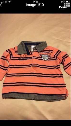 Boys new teeshirt 3/6 mths