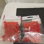Efco Red Pom Poms Image 3