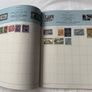 Stamp collection in book, 1930's onwards from all over the world. Approx 60 stamps Image 4