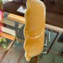 Emile Henry Beautiful Yellow Ruffled Pie Pan Made in France Image 5