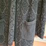 womens CHIARAMENTE 70% wool cardigan Size Small MADE IN ITALY Image 6