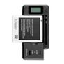 Universal 2 in 1 LCD Indicator Mobile 32-55mm Battery Charger Screen USB Port For Cell Phone Chargers Charging UK Plug Image 6