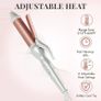 NEW SALE | Pro Curling Tongs 34mm Ceramic Curling Wand for Short to Long Hairstyles - Easy to Use Hair Curler - 100 C -200 C Temperature Image 2