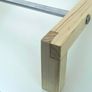 Solid Poplar Vinyl Record Stand Image 2