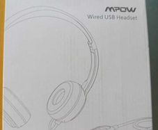 MPOW wired usb headphones with microphone