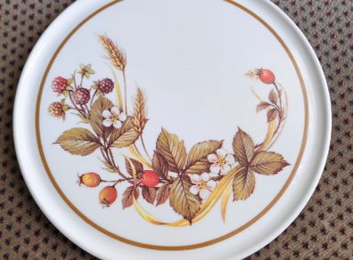 Vintage St.Michael (M&S) Harvest pattern melamine trivet/pot stand