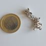 Retired Disney Chamilia Winnie the Pooh & butterfly dangle charm 925 sterling silver Image 4