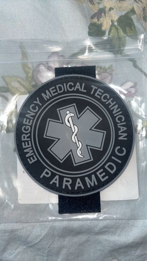 EMT Paramedic Velcro patch