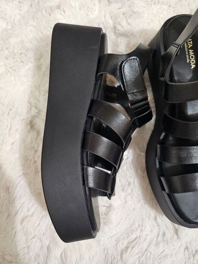 Black platform Sandals EU41