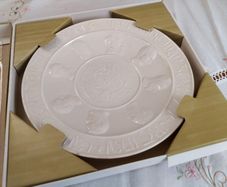 Oisin Kelly,  Belleek,  GAA,  commemorative plate, 1970s Belleek china