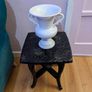 White Urn Ceramic Vase Image 3