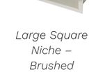 Shower Niche 80% SALE to clear