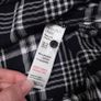 Nobody's Child Black White Plaid Checkered Ruffle High Neck Long Sleeve Mini Dress 10UK/38EU Image 2