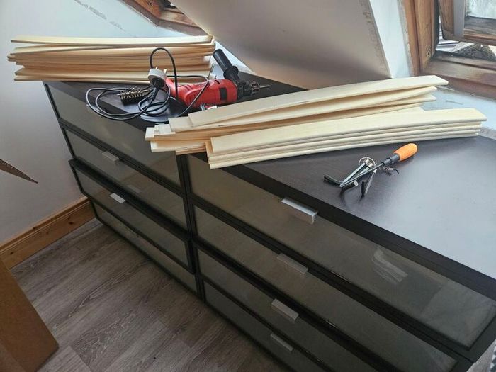 Double bed frame (REDUCED)