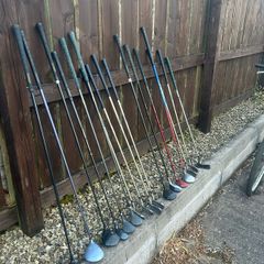 Array of Golf Clubs