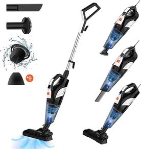 Vacuum Cleaner, Corded Upright Vacuum Cleaners, 18000pa Strong Suction hoover Vacuum Cleaner with Non-Woven Fillters, 4-in-1 Lightweight Stick & Handheld Vacuum, For Stairs/Hard Floor (FREE POSTAGE)