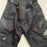 Black Frank Thomas Qualifier 2 waterproof motorcycle textile trousers size M Image 3