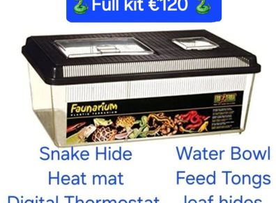 Vivarium / Corn Snake starter kits