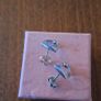 Sterling Silver Earrings Stone Image 3