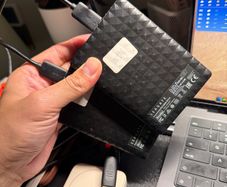 2 Seagate 250GB Portable External Hard Drives