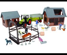 Farm and tractor play set 72pcs BNIB