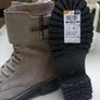 Ladies Leather Suede Biker Boots. Reduced Image 3