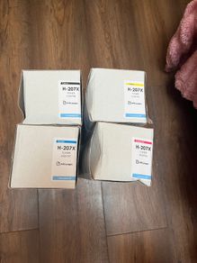 Set of Compatible HP 207X Colour ink cartridges