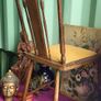 A lovely old decorative and dainty chair Image 7