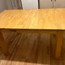 Extendable dining table and four chairs Image 2