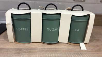 Tea, Coffee, Sugar Pots