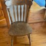 old wooden chair x2 Image 2
