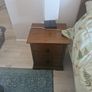 bed, mattress, bedside locker combo Image 3