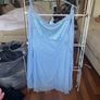 Light blue gorgeous dress with detached sleeves medium Image 2