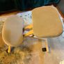 Wooden Kneeling Ergonomic Chair Orthopaedic Posture Stool Frame Seat Beige Image 2