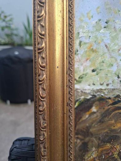 Charming Vintage Oil Painting signed & framed