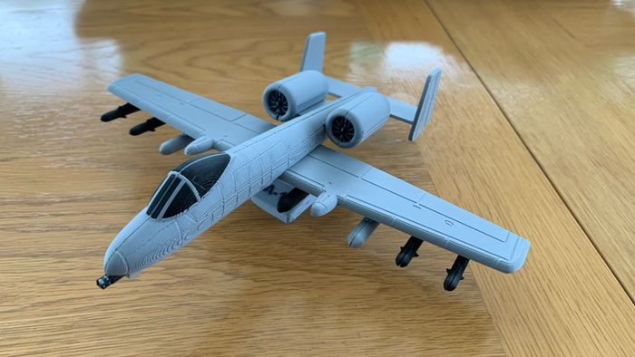 A-10 Warthog 3D Printed (Free Postage)