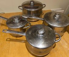 Stellar Saucepan set & griddle