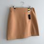 New Dunnes Stores Camel A-Line Mini Skirt Image 2