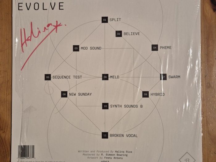 Halina Rice - Evolve (signed copy)