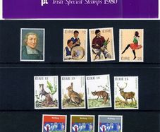 1980 Ireland Stamp Year Pack MNH. See scan for stamps included. All stamps Mint Never Hinged.