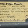 40cm Petrol Mower,TRY 3.5 LMA, in very good cosmetic condition, not tested Image 7