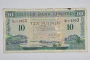 Ulster Bank Limited 10 Pounds Sterling Banknote