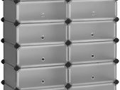 Shoe rack made of plastic shelf system - Free Delivery Nationwide