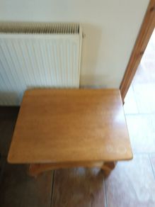 Pine side table