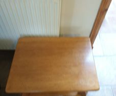 Pine side table