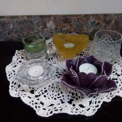 A Collection of Tealight Holders