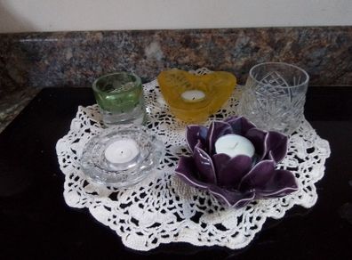 A Collection of Tealight Holders