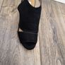 Black peep toe shoes Image 3